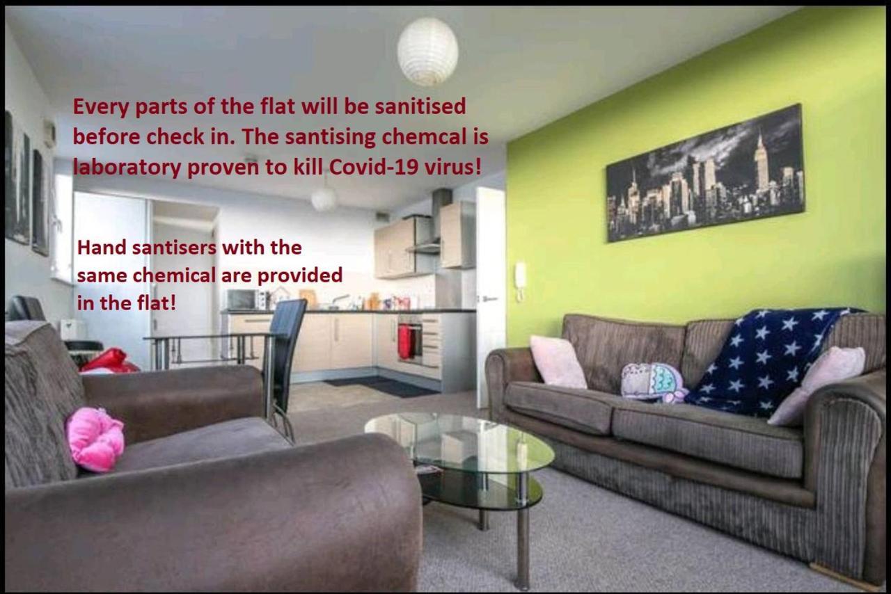 Large 3 Bedrooms In Liverpool City Centre, Free Parking ภายนอก รูปภาพ